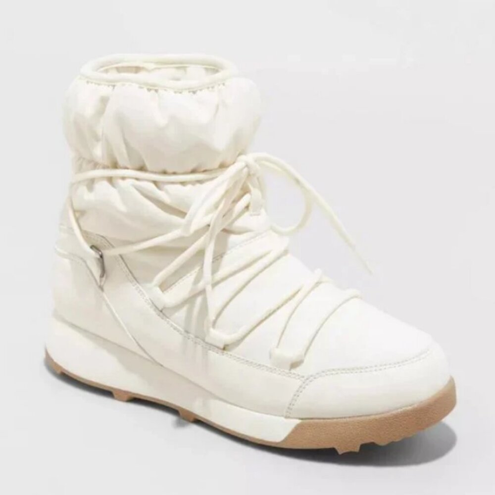 Women's Cara Winter Boots Cream - All in Motion™ 11